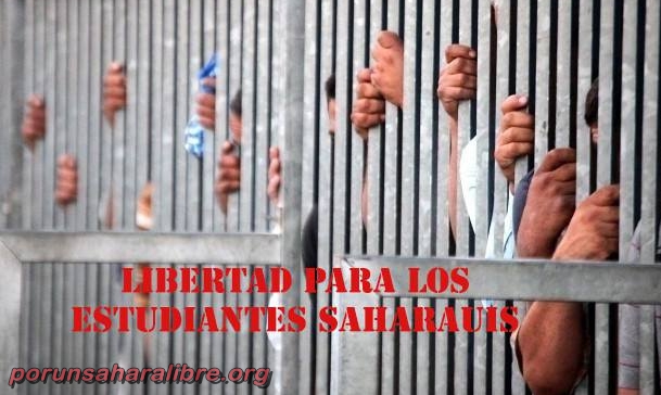 Estudiantes saharauis, presos en Marraquech, en huelga de hambre