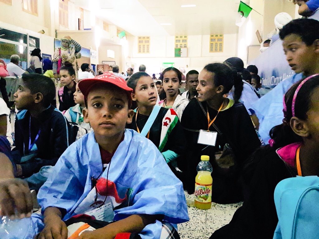 Pequeñas aclaraciones: Los niños saharauis son NIÑOS.