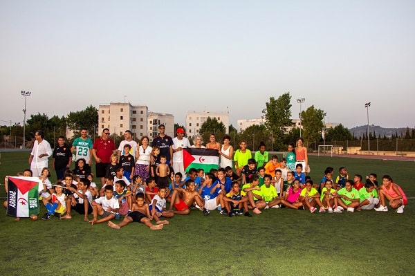 Campeonato de fútbol de los niños y niñas del Programa Vacaciones en Paz – CEAS-Sahara