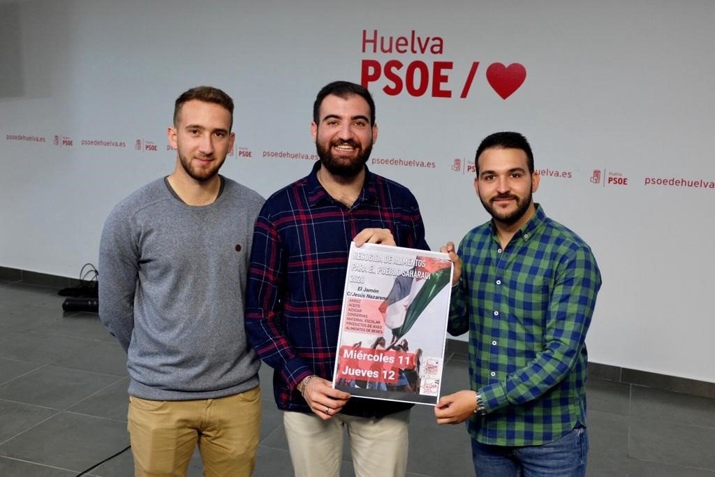 JJSS de Huelva llama a los onubenses a colaborar con la recogida de alimentos para el pueblo saharaui