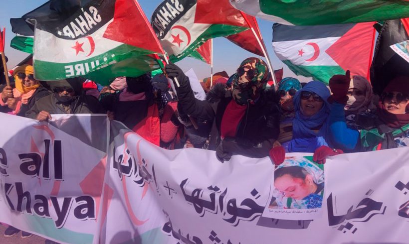 “Hasta que nuestros territorios sean libres”: mujeres de Sahara Occidental en lucha permanente | POR UN SAHARA LIBRE .org