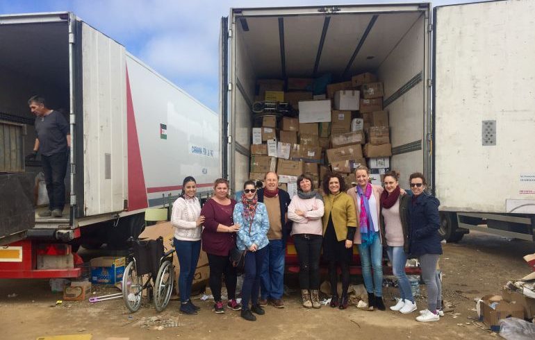 50.000 kilos de ayuda humanitaria parten de Huelva al Sahara