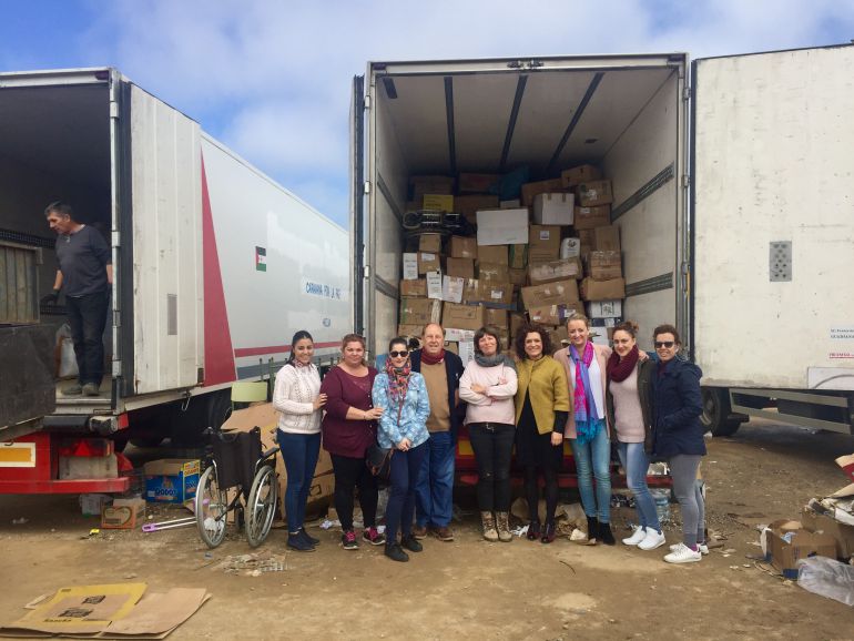 50.000 kilos de ayuda humanitaria parten de Huelva al Sahara