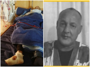 El prisionero político saharaui Mohamed Ayoubi sufre la amputación de dos dedos