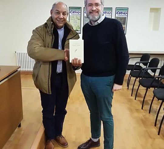 Ayer el delegado saharaui de la Comunidad de Madrid, Abidin Buchraya, dio una ch…