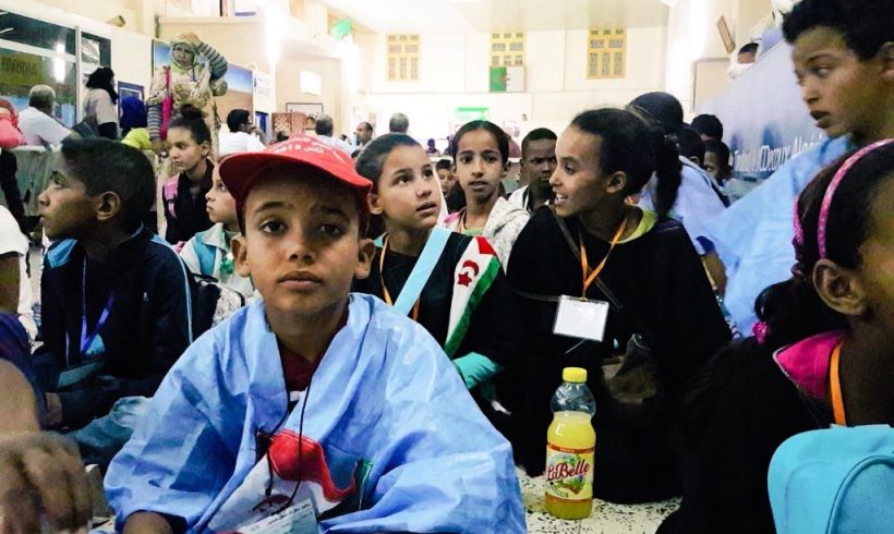 Pequeñas aclaraciones: Los niños saharauis son NIÑOS.