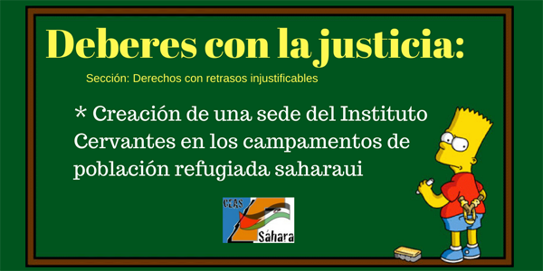 Carta al director del Instituto Cervantes, Luis García Montero – CEAS-Sahara