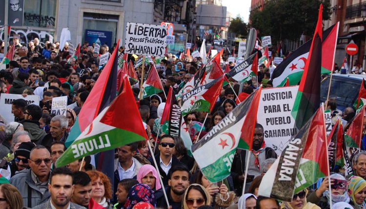El movimiento de apoyo al Sahara se manifiesta en Madrid para pedir el fin de la ocupación | POR UN SAHARA LIBRE .org
