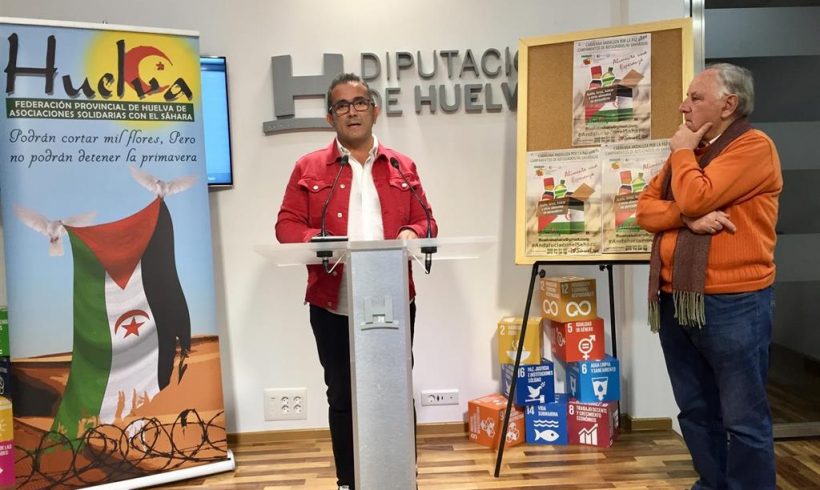 La ‘Caravana por la Paz 2020’ en Huelva espera reunir en la provincia 50.000 kilos de ayuda humanitaria para el Sáhara
