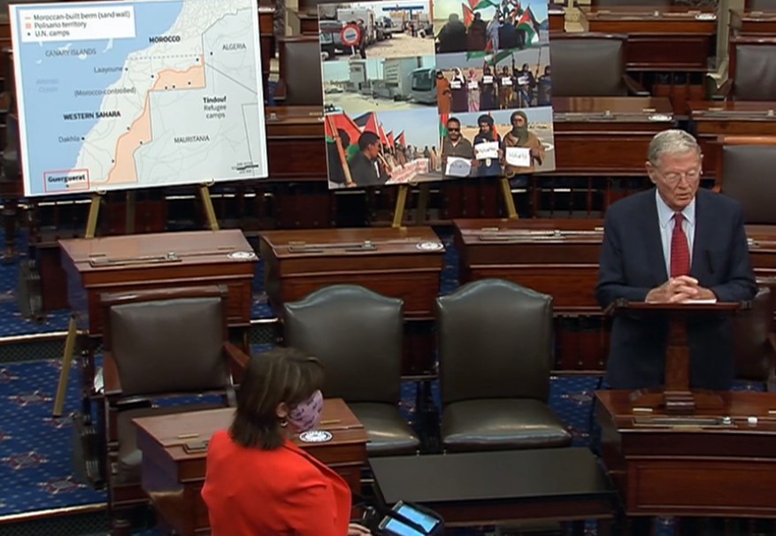 Inhofe, senador estadounidense, habla en el plenario del Senado sobre el Sáhara Occidental | POR UN SAHARA LIBRE .org